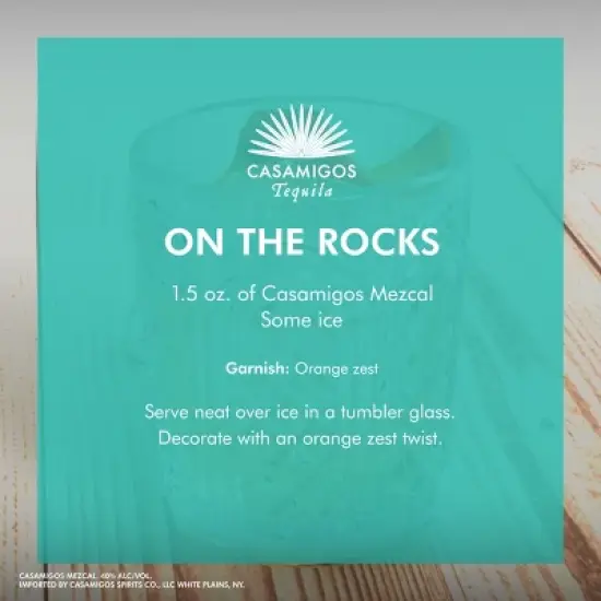 Casamigos Mezcal - 750ml Bottle image {4}