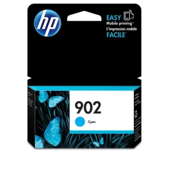 HP 902 Cyan Original Ink Cartridge, ~315 pages, T6L86AN#140 image {6}