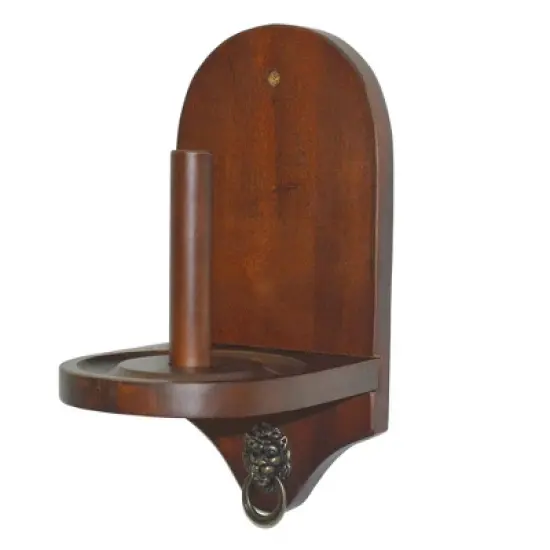 Hathaway Premier Cone Chalk Holder Walnut Finish image {1}