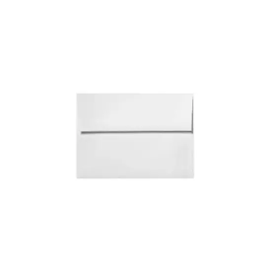 LUX 70 lb 5 3/4" x 8 3/4" A9 Vellum Envelopes Bright White 50/Pack 4895-70W-50 image {2}