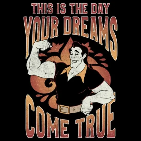 Men's Beauty and the Beast Gaston The Day Your Dreams Come True Sweatshirt image {1}