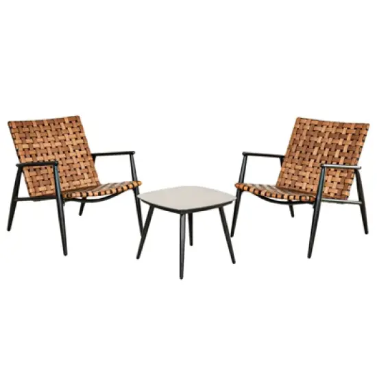 GRANDPATIO 2 - Person Outdoor Wicker Seating Group image {1}