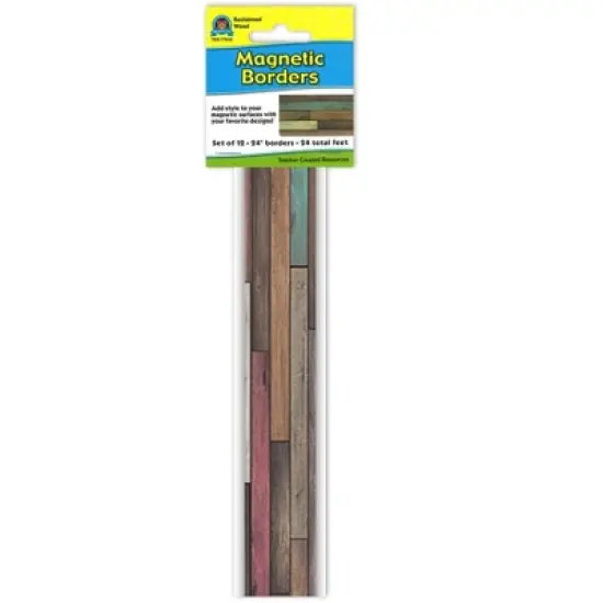 Teacher Created Resources&reg; Reclaimed Wood Design Magnetic Border, 24 Feet image {1}