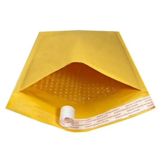 UOFFICE Pack of 200 Kraft Bubble Mailers 8.5" x 14.5" - #3 Self-Seal Padded Envelopes image {4}