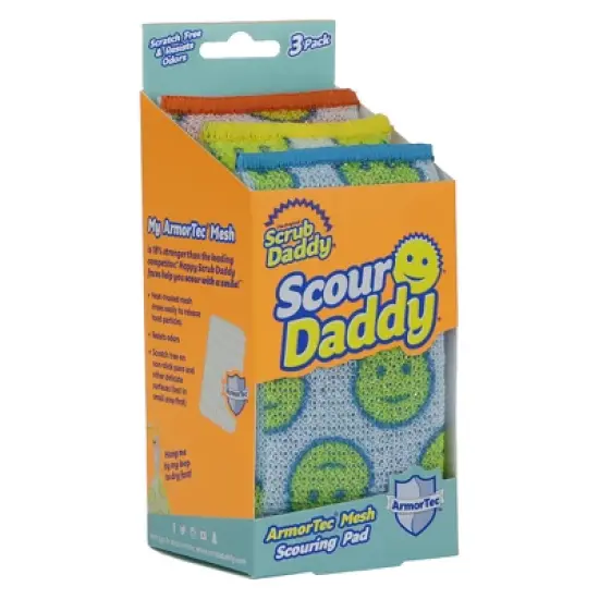 Scrub Daddy ArmorTec Mesh Scouring Pad - 3ct image {2}