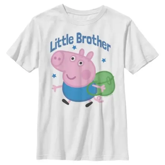 Boy's Peppa Pig George Little Brother T-Shirt image {3}