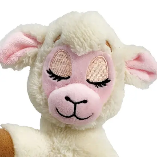 Happpy Nappers: Lullabrites Moon Pet - Lamb - Cream & Pink image {7}