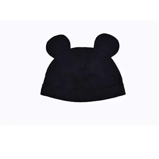 Disney Baby Boy's Mickey Mouse 2 Piece Graphic Printed Footed Bodysuit and Cap Bundle Set for infant image {1}