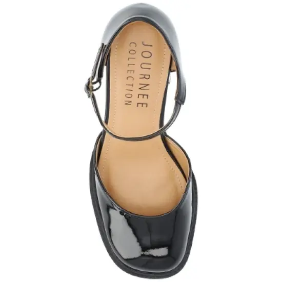 Journee Collection Womens Sophilynn Tru Comfort Foam Mid Heel Square Toe Pumps image {3}