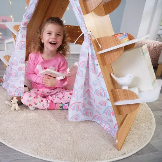 KidKraft Book Nook Tent with Shelves image {2}