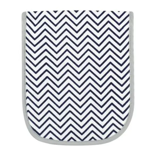 Luvable Friends Infant Boy Cotton Burp Cloths with Fiber Filling, Boy Mommy, One Size image {3}