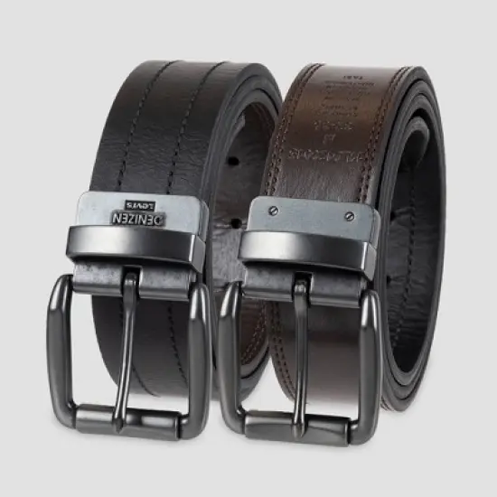 DENIZEN&reg; from Levi's&reg; Men's Reversible Casual Belt - Black image {2}