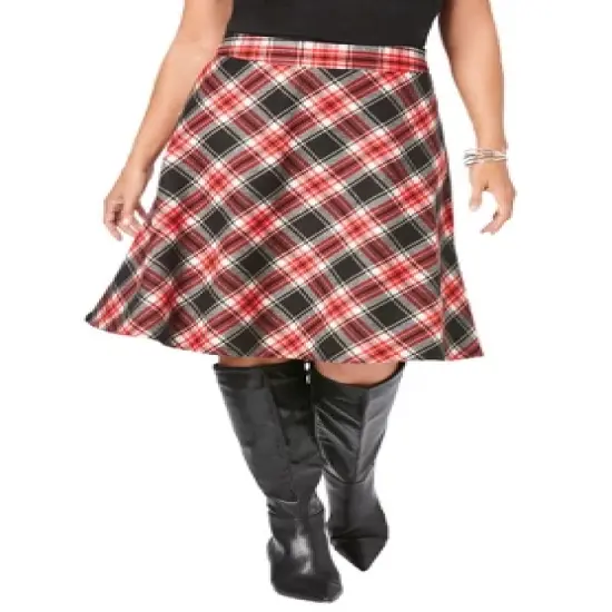 Jessica London Women&rsquo;s Plus Size Wool-Blend Skirt image {1}