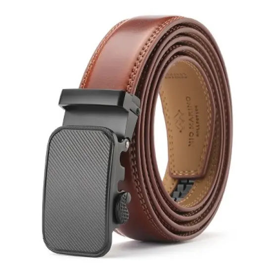 Mio Marino | Men's Indented Designed Ratchet Belt image {7}