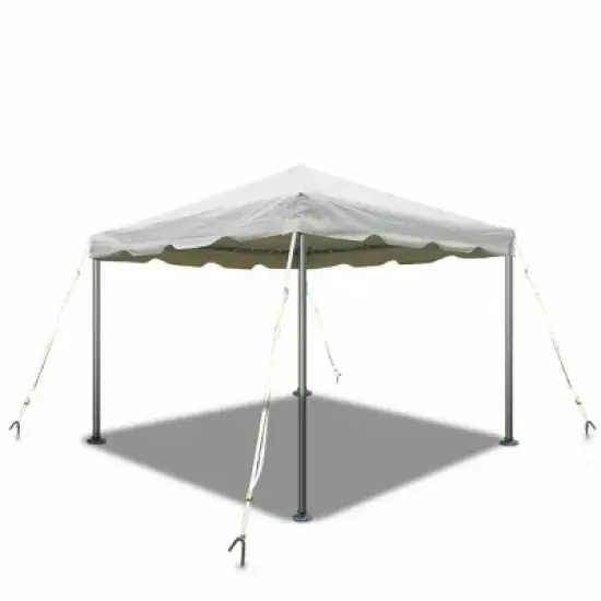Party Tents Direct Weekender West Coast Frame Party Tent, White,10 ft x 10 ft image {8}
