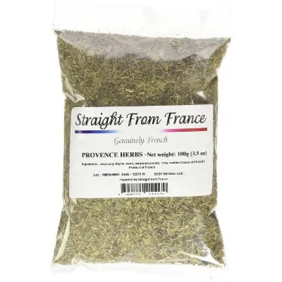 Straight From France Provence Herbs Mix Seasoning from France, includes Thyme, Basil, Savory, Marjoram and Rosemary image {6}