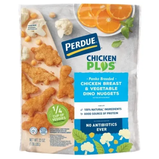 Perdue Chicken Plus Panko Breaded Dino Chicken Nuggets - Frozen - 22oz image {4}