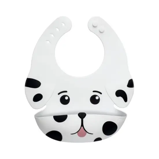 Melii Silicone Animal Bib - Dog image {6}