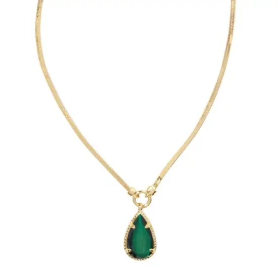 Kendra Scott Sami Herringbone Statement Necklace image {3}