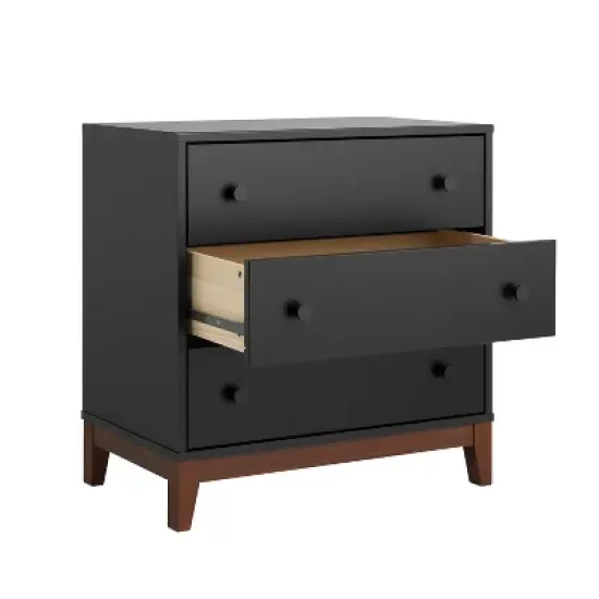 Prepac Nordik 3 Drawer Bedside Nightstand image {2}