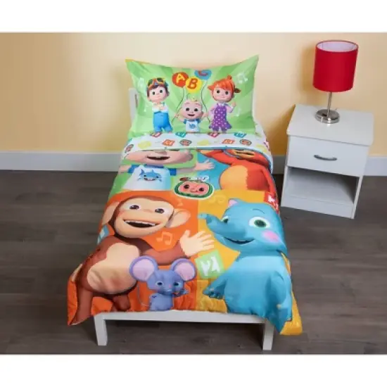 Toddler CoComelon Reversible Bedding Set image {8}