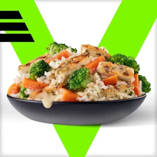 Vital Pursuit High Protein Gluten Free Frozen Garlic & Herb Grilled Chicken Bowl - 9.5oz image {1}