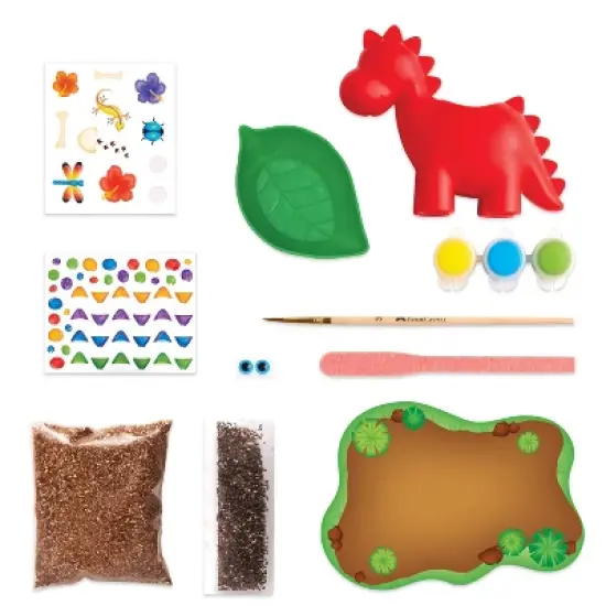 Creativity for Kids Self Watering Plant Pet Dinosaur Garden Art Kit image {1}