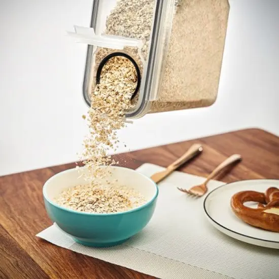 Sorbus Food Dispenser Containers - For Kitchen Organization - Store Pasta, Cereal, Dry Foods, and More -BPA Free (Medium to Large) image {1}