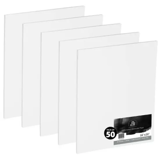 New York Central Watercolor Paper Sheets Pack of 10 - Professional Grade, Acid-Free, Archival, Superior Surface Stability for Artists, Students - For image {7}