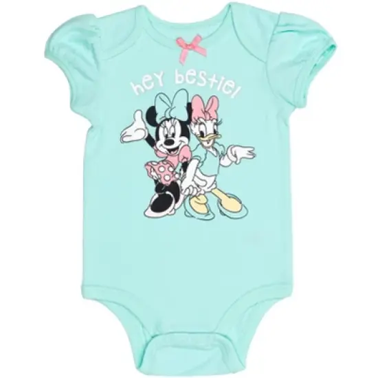 Disney Donald Duck Mickey Mouse Minnie Mouse Baby Girls Bodysuits Newborn to Infant image {2}