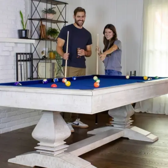 Hathaway Montecito 8' Pool Table - Driftwood image {7}