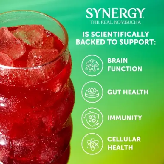 Synergy The Real Kombucha, Trilogy - 48oz image {7}