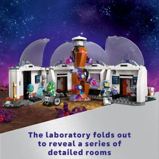 LEGO City Space Science Lab Toy Building Set 60439: Educational STEM Kit for Kids, Laboratory Playset, 560 Pieces image {2}