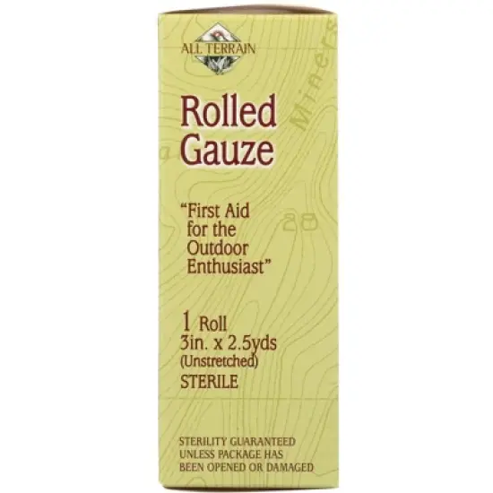 All Terrain 3" Latex Free Rolled Gauze - 2.5 yd image {3}