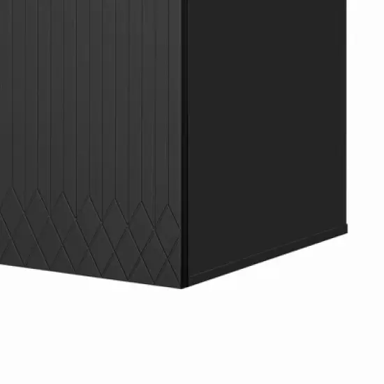 Merax Modern Vintage Wall-Mounted Bathroom Vanity with Ceramic Sink image {6}