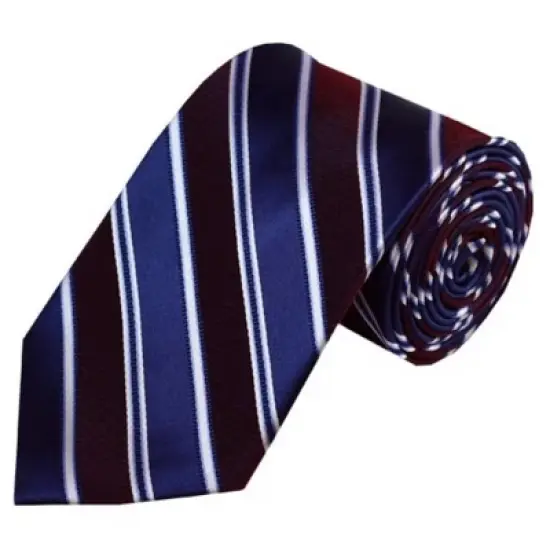 Men's Stripe 3.25 Inch Wide And 58 Inch Long Woven Neckties image {28}