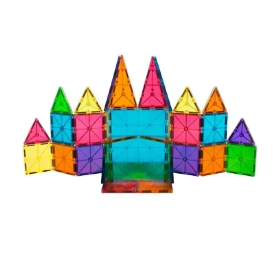 MAGNA-TILES Clear Colors 37pc Set image {3}
