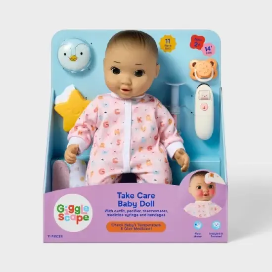 14" Take Care Baby Doll - Gigglescape&trade; image {4}