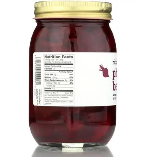 Rick's Picks Phat Beets Pickled Beets - Case of 6/15 oz image {3}