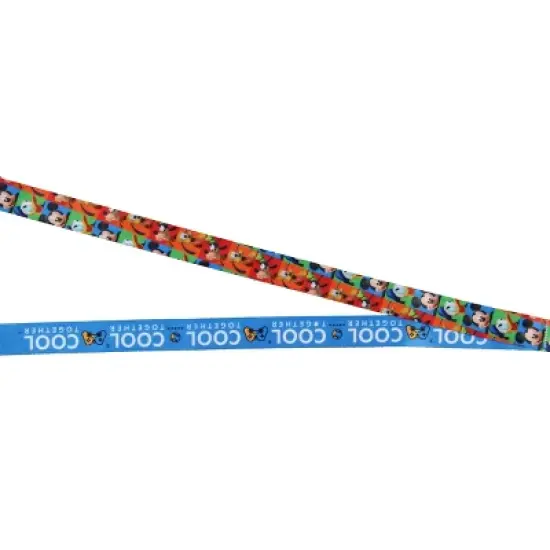 Disney Mickey and Friends The Cool Crew Lanyard with ID Badge Holder image {2}