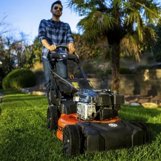 Ariens Razor 21 Inch Self Propelled Lawn Mower with Dual Blades and Reflex Speed Control, 7 Cutting Positions, Vertical Storage, Alloy Steel image {3}