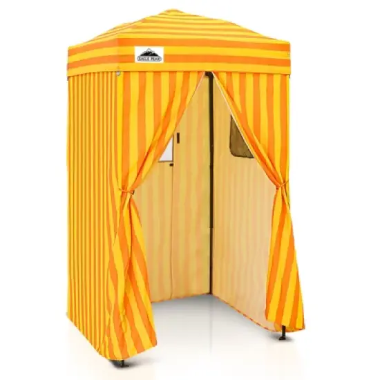 EAGLE PEAK 4x4 Pop Up Canopy, Flex Ultra Compact Portable Privacy Changing Room Photoshoots image {24}