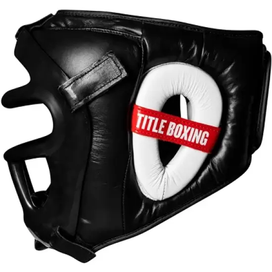 Title Boxing Universal No-Contact Training Headgear 2.0 - Black/White/Red image {1}