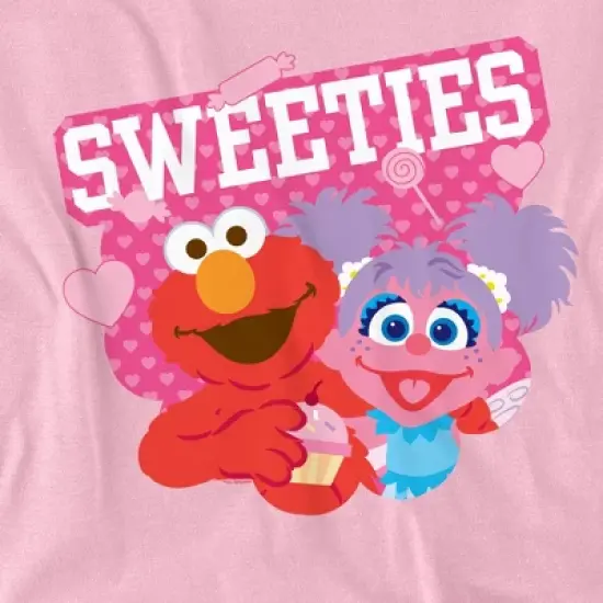 Toddler Boys' Sesame Street Valentine's Day Sweeties Elmo And Abby T-Shirt For Toddler Boys And Girls image {2}
