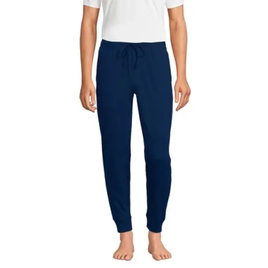 Lands' End Men's Knit Jersey Sleep Jogger image {8}