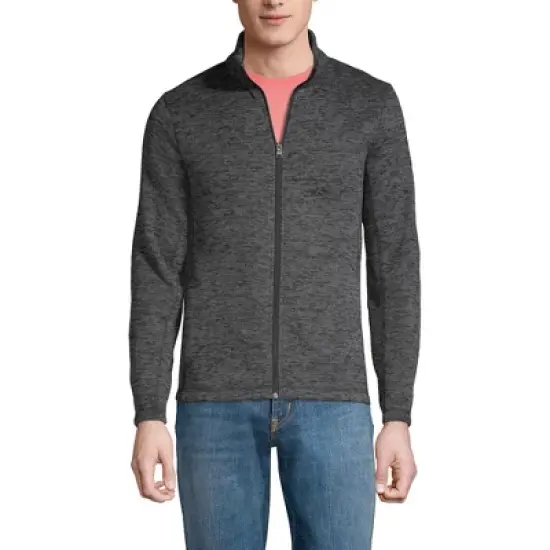 Lands' End Men's Sweater Fleece Jacket image {4}