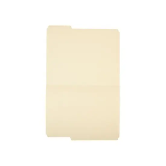 Staples 3-Tab File Folders Letter Assorted Position Manila 250/Box TR56673 image {6}