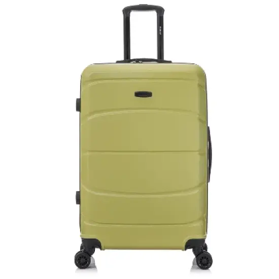 DUKAP Sense Lightweight Hardside Large Checked Spinner Suitcase - Green image {17}