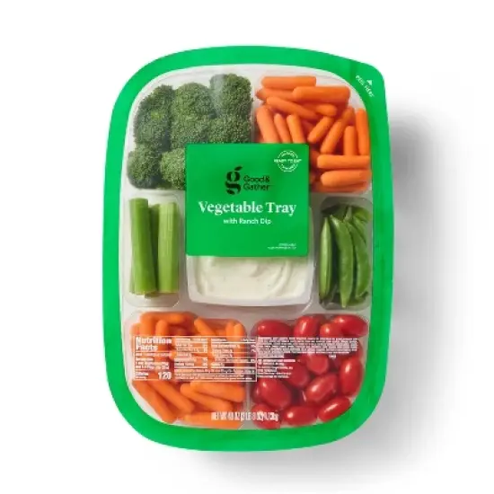 Vegetable Tray with Ranch Dip - 40oz - Good & Gather&trade; image {3}