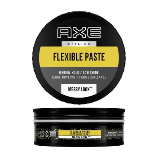 Axe Styling Messy Look Medium Hold Low Shine Flexible Hair Paste - Travel Size - 2.64oz image {7}